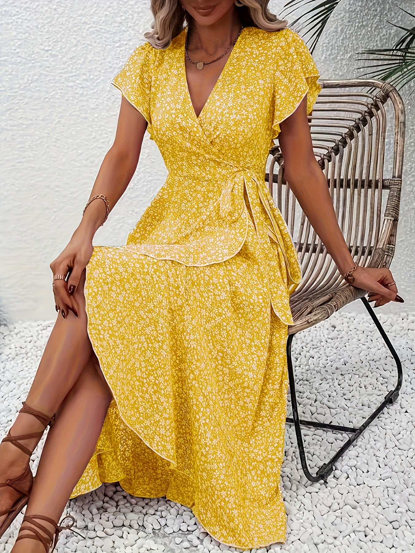 Vega | Vestido Elegante De cuello en V