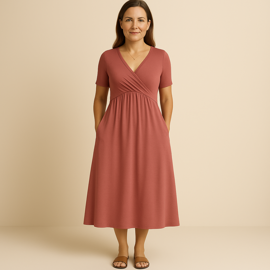 ANNELIES – MAXI VESTIDO DE LÍNEA A