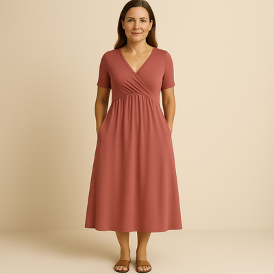 ANNELIES – MAXI VESTIDO DE LÍNEA A