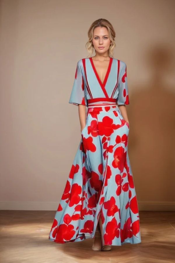 Anabel | Vestido floral de elegancia atemporal