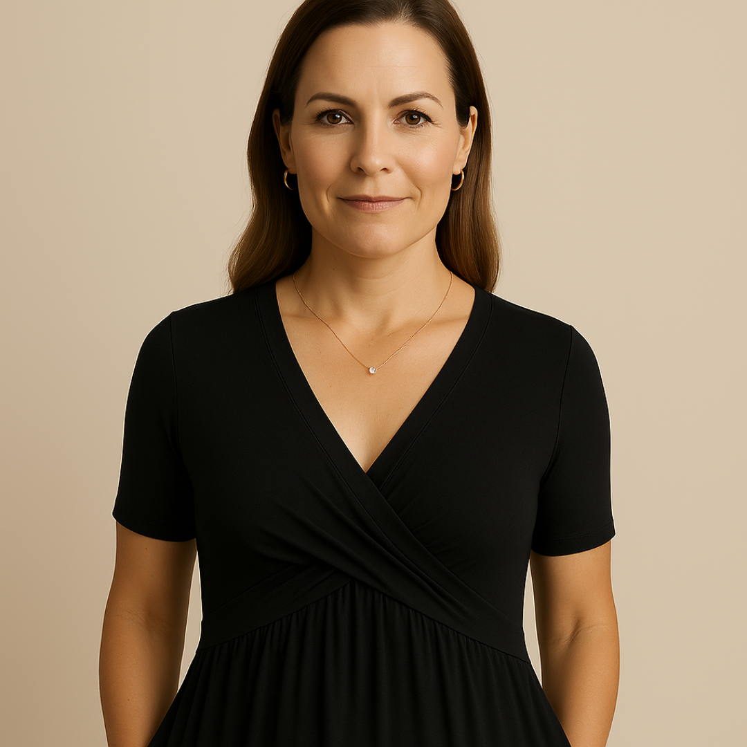 ANNELIES – MAXI VESTIDO DE LÍNEA A