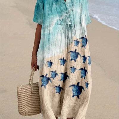 Kiara｜Vestido estampado