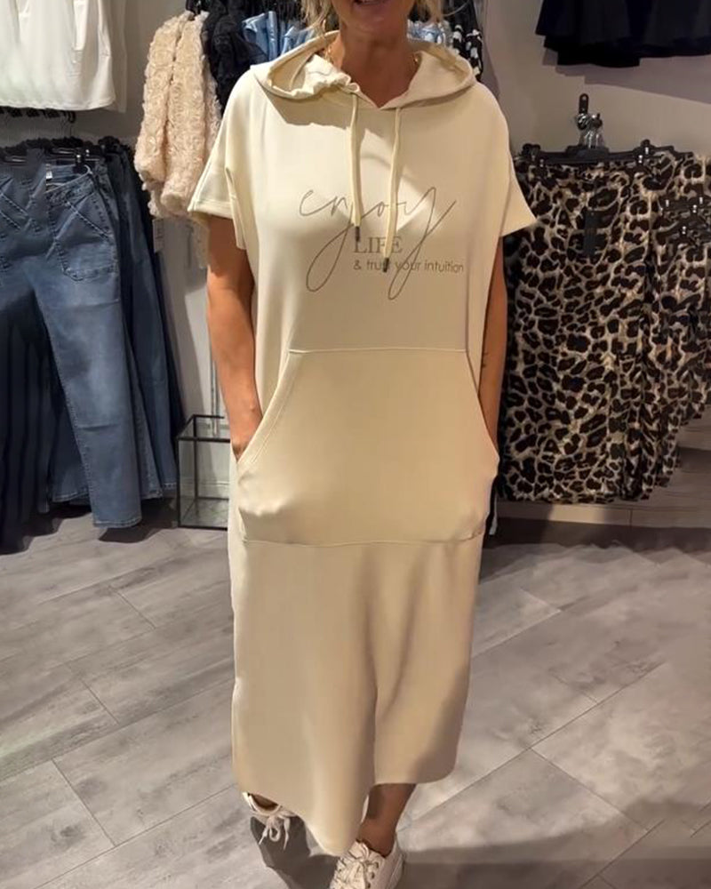 Saskia™ | Vestido casual con capucha