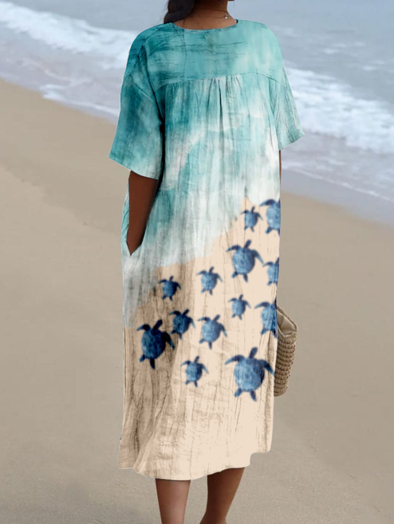 Kiara｜Vestido estampado