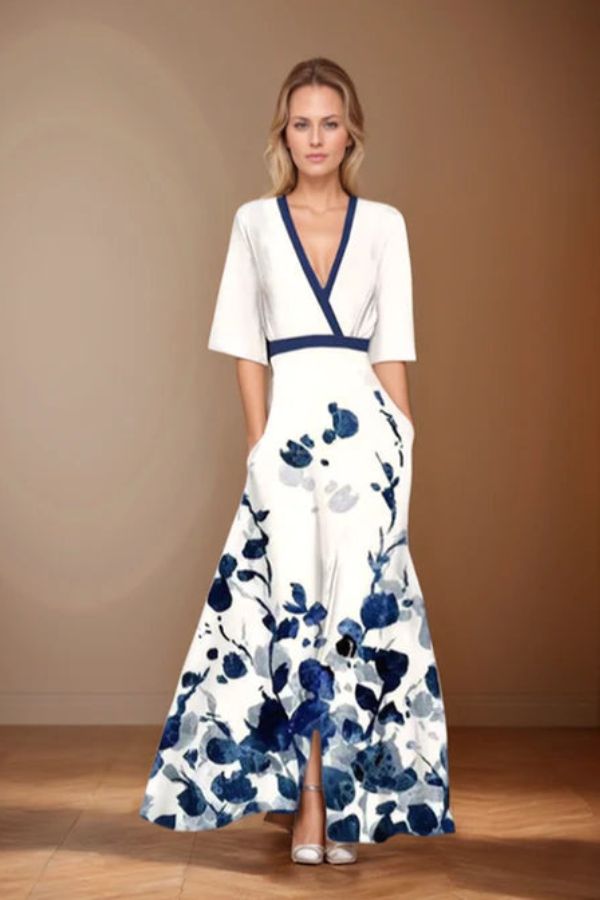 Anabel | Vestido floral de elegancia atemporal