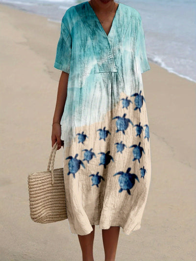 Kiara｜Vestido estampado