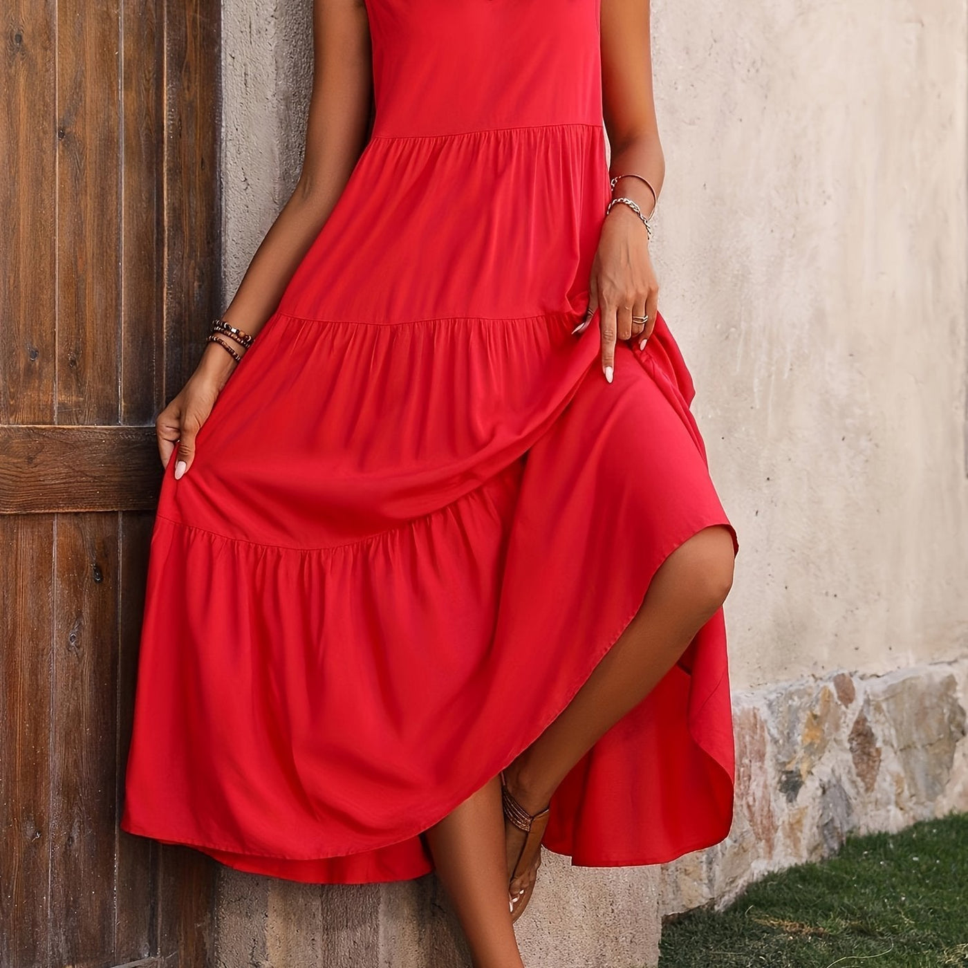 Silvia | Vestido Casual De Cuello En V