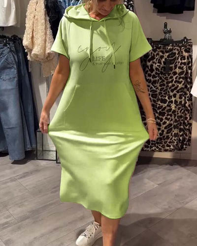 Saskia™ | Vestido casual con capucha