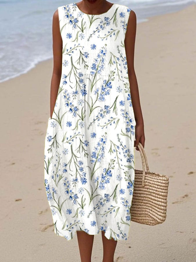 Érika | Vestido estampado