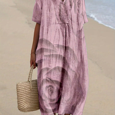 Aurora｜Vestido estampado