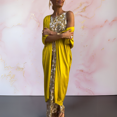 Melanie™ | Elegante vestido con rebeca