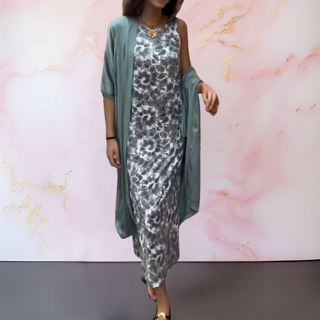 Melanie™ | Elegante vestido con rebeca