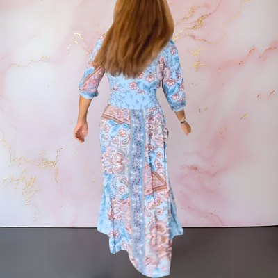 Marga™ | Elegante vestido de verano con escote en pico