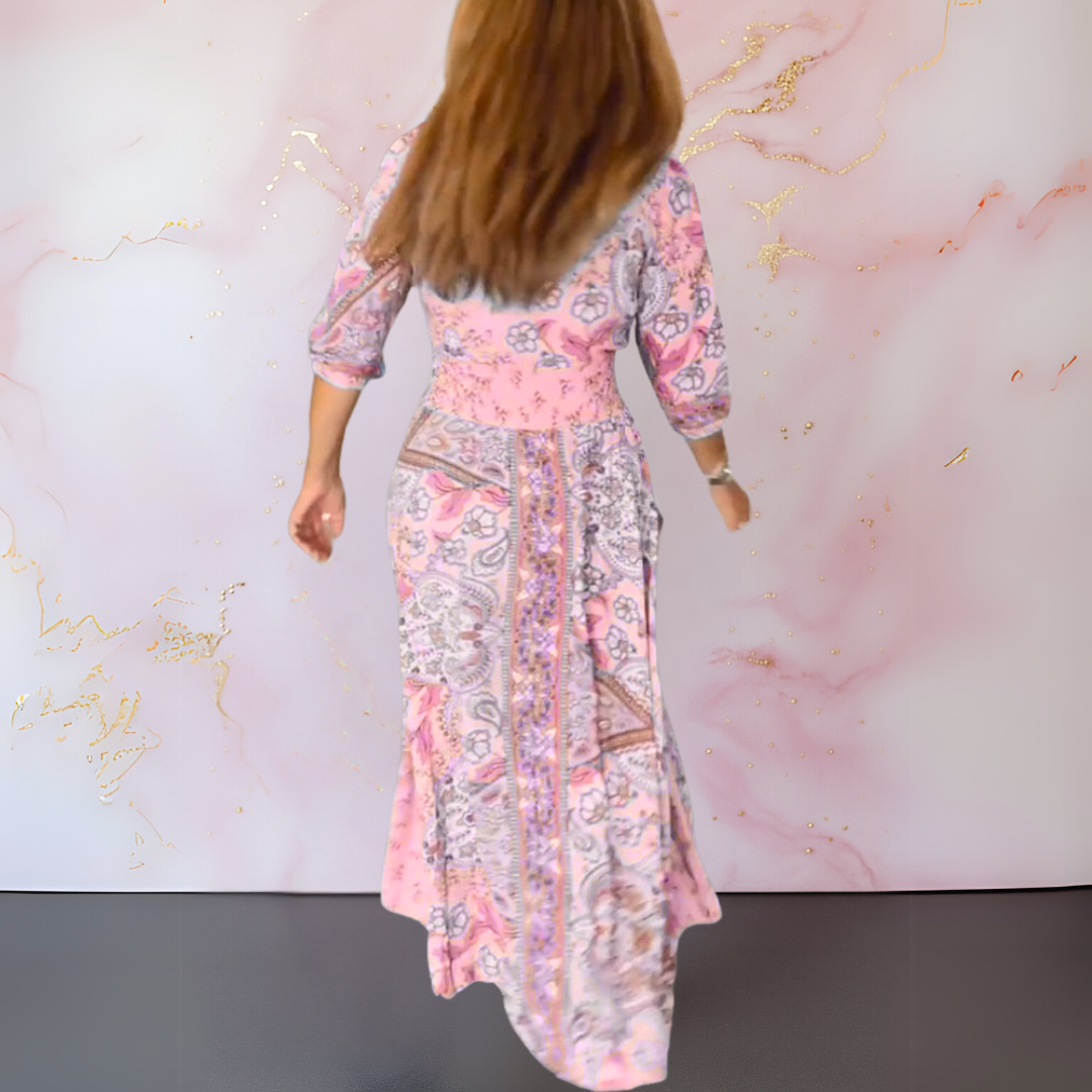 Marga™ | Elegante vestido de verano con escote en pico