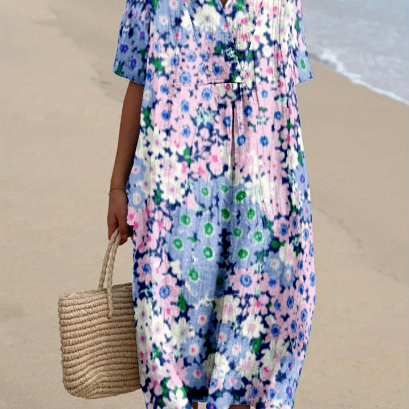 Aurora｜Vestido estampado