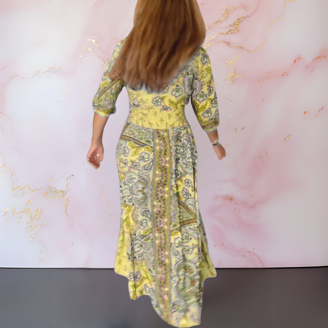 Marga™ | Elegante vestido de verano con escote en pico