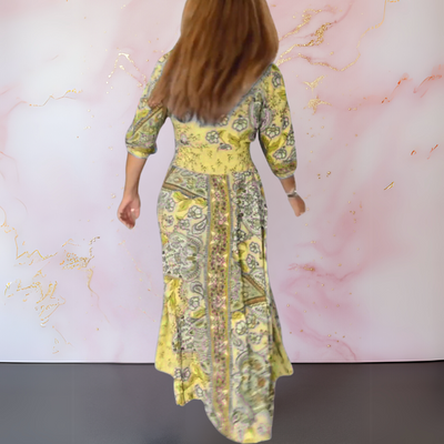 Marga™ | Elegante vestido de verano con escote en pico