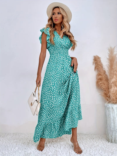 Elena | Vestido con Estampado Floral