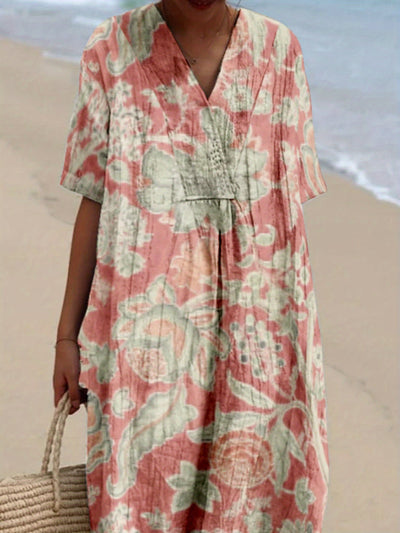 Dafne｜Vestido estampado