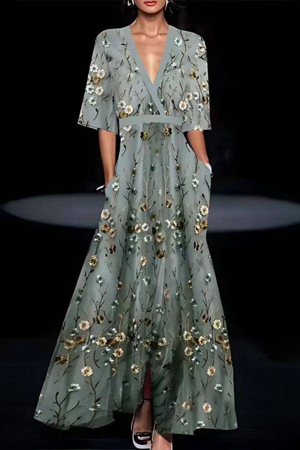 Anabel | Vestido floral de elegancia atemporal