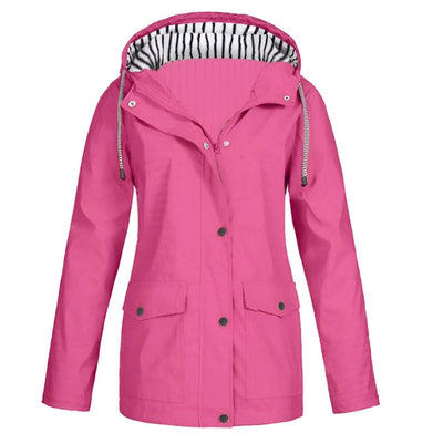 Ashlie | Chaqueta impermeable y cortavientos