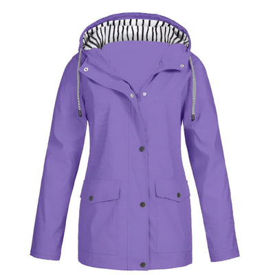 Ashlie | Chaqueta impermeable y cortavientos