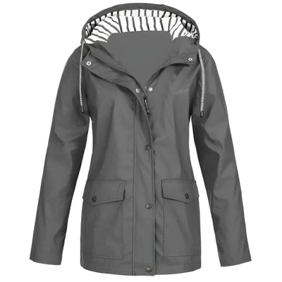 Ashlie | Chaqueta impermeable y cortavientos
