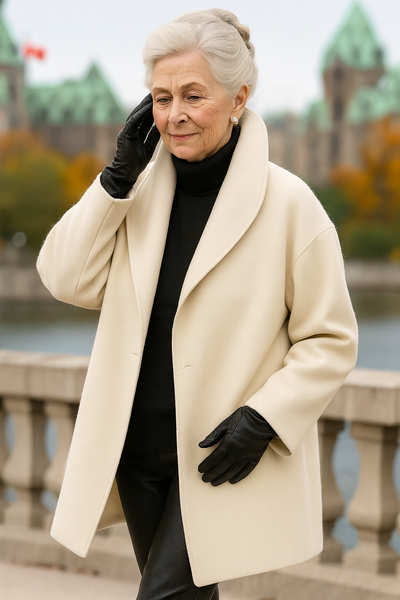 Juana | Elegante abrigo de otoño