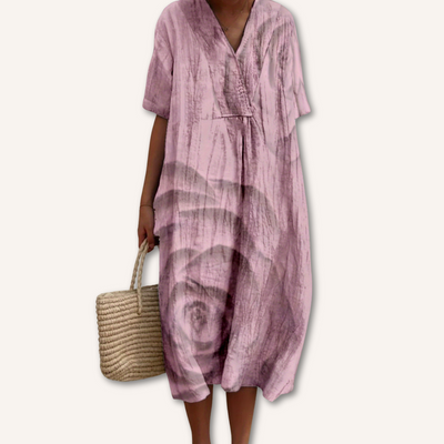 Aurora｜Vestido estampado