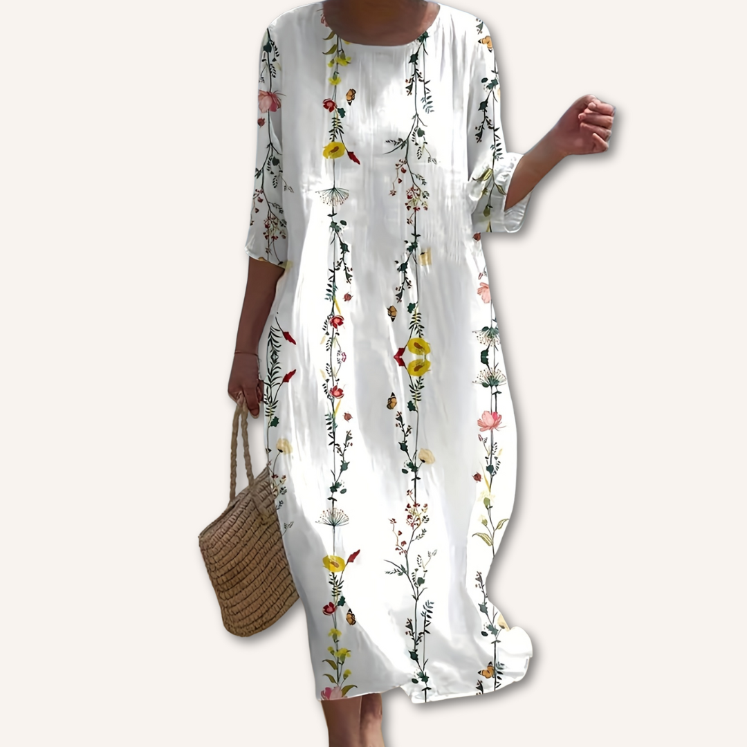 Cloe | Vestido con estampado floral