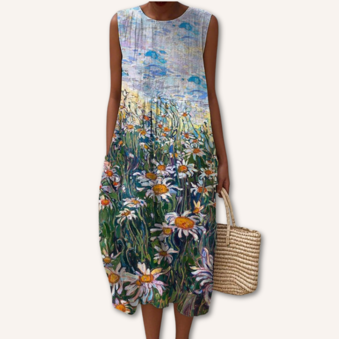 Amara｜Vestido estampado