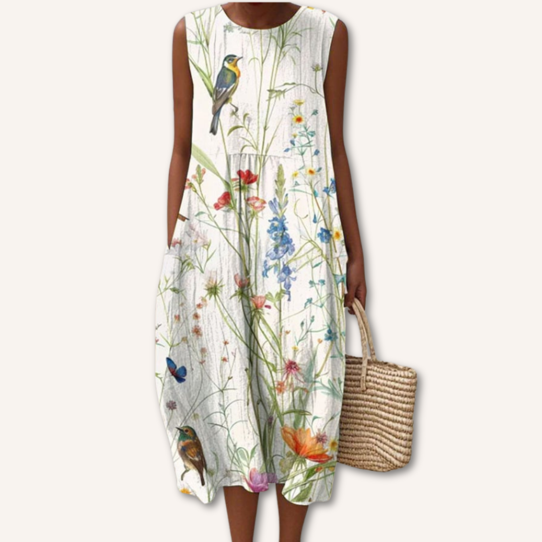 Salma | Vestido estampado