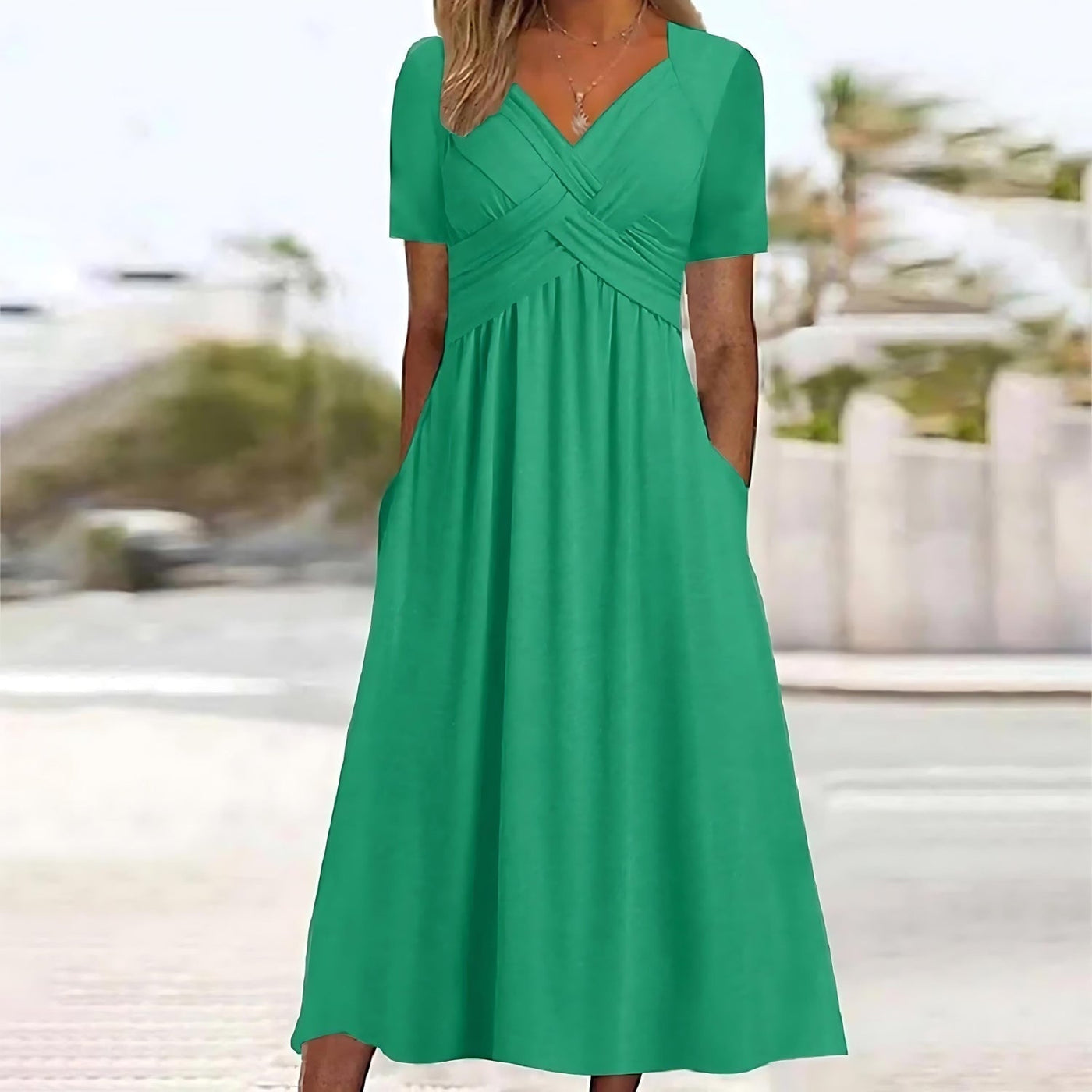 Jazmín – Elegante vestido midi
