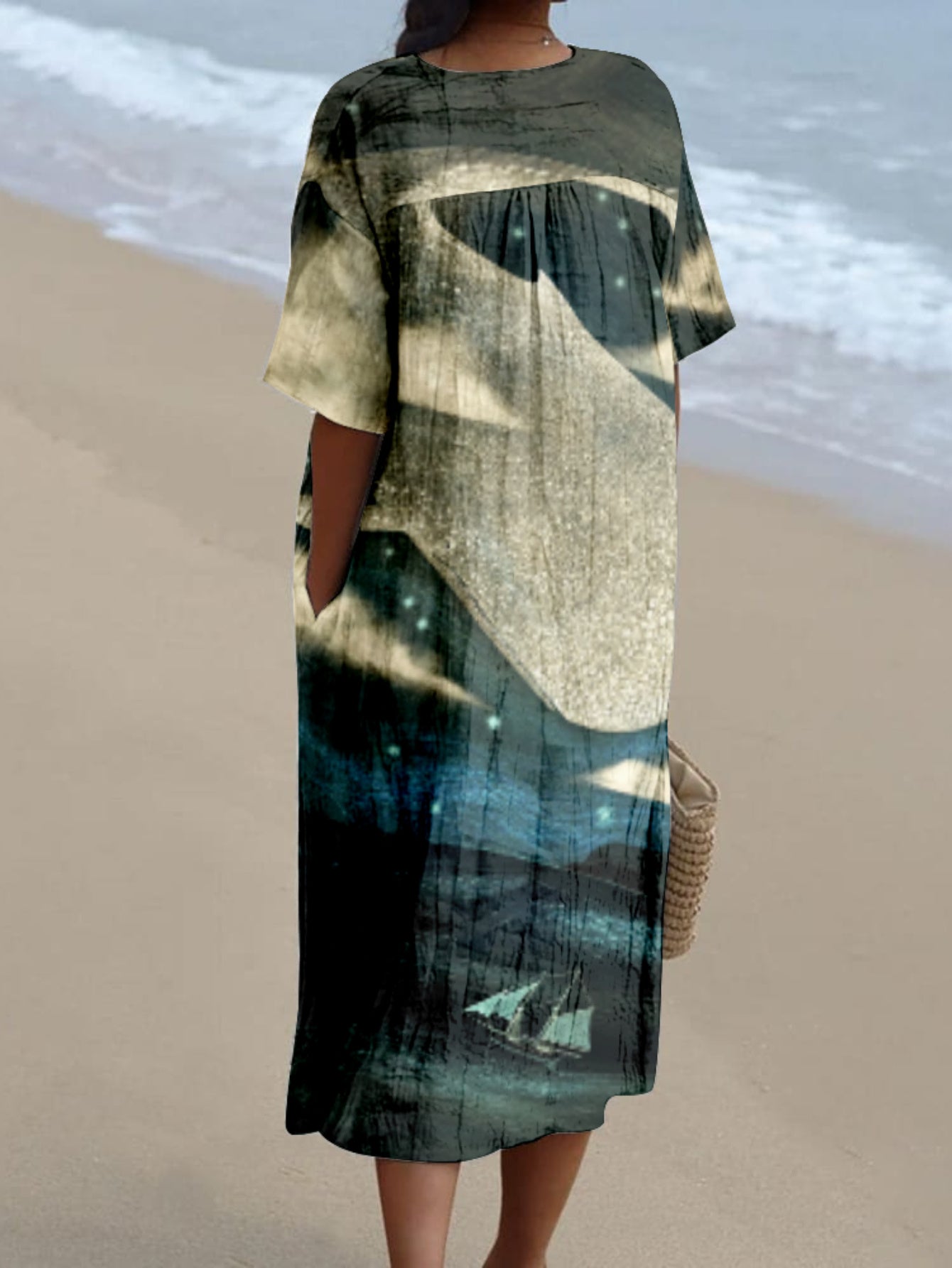 Kiara｜Vestido estampado