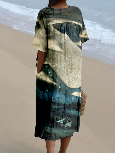 Kiara｜Vestido estampado