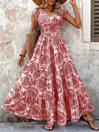 María | Vestido con estampado floral