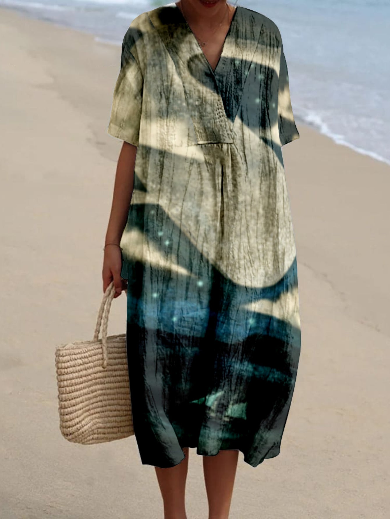 Kiara｜Vestido estampado