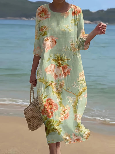 Nayeli | Vestido con estampado floral