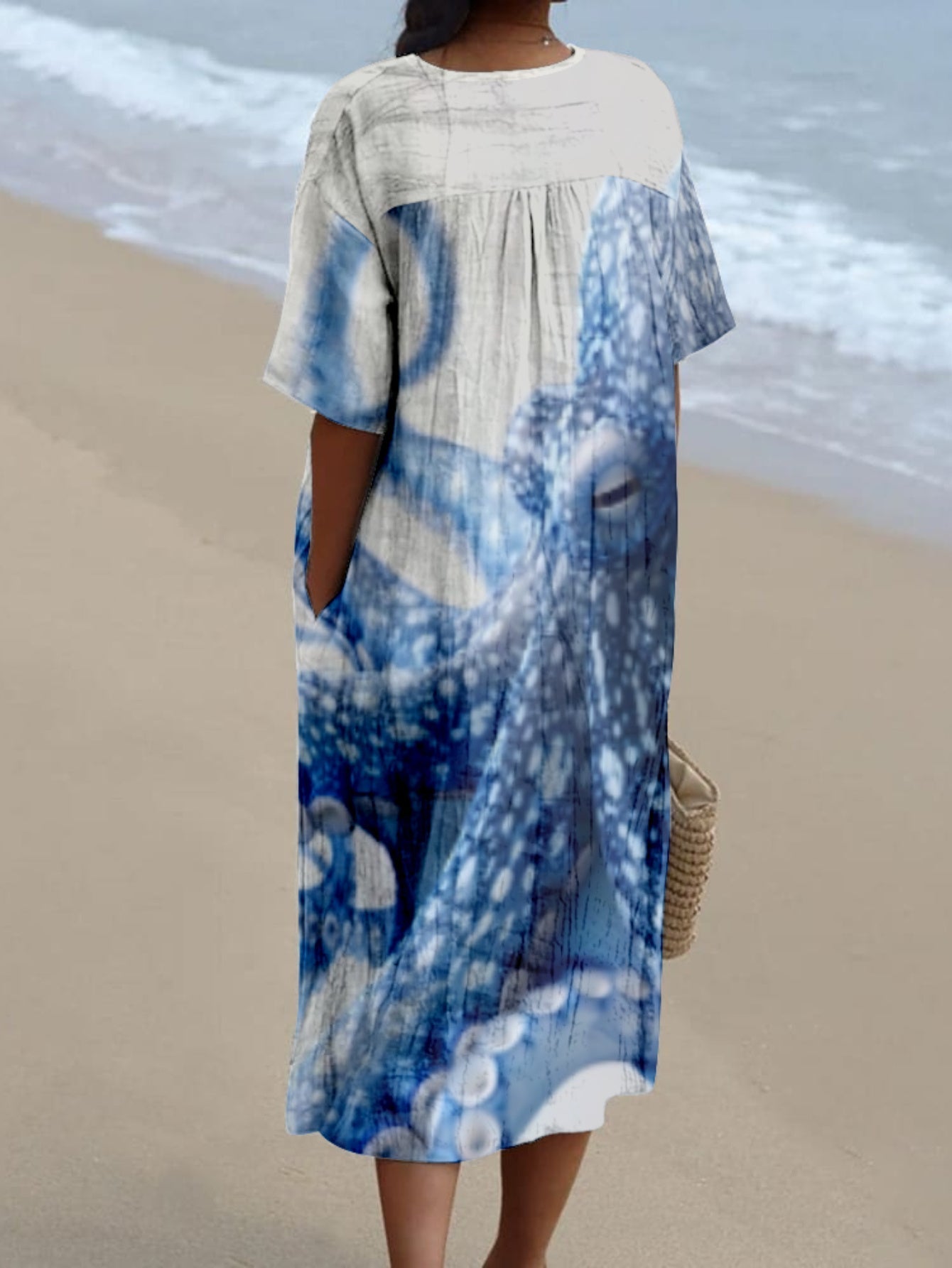 Dafne｜Vestido estampado