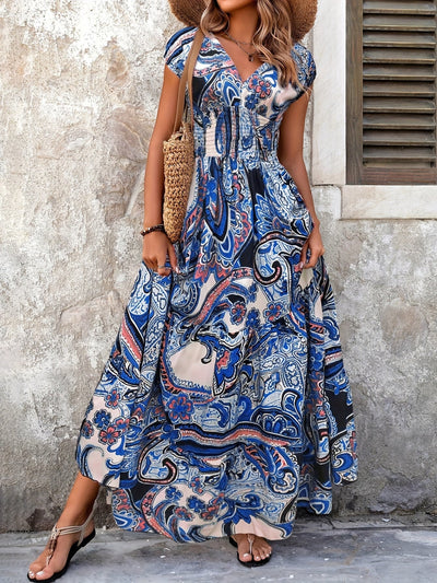 Alicia | Vestido Largo de Cuello en V