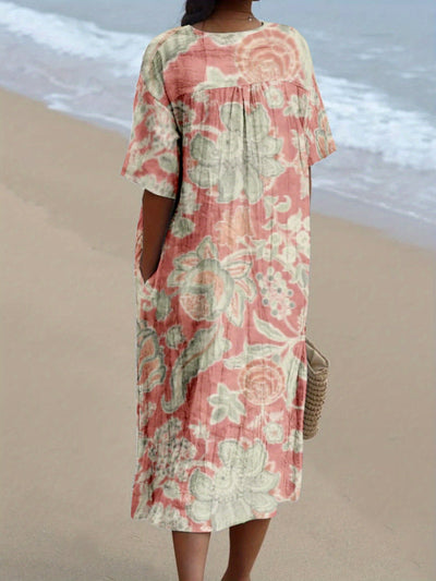 Dafne｜Vestido estampado