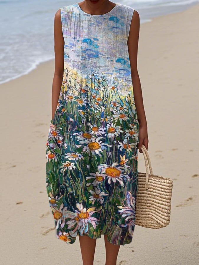 Amara｜Vestido estampado