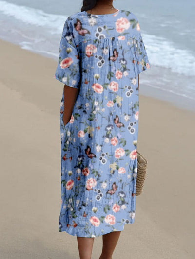 Dafne｜Vestido estampado