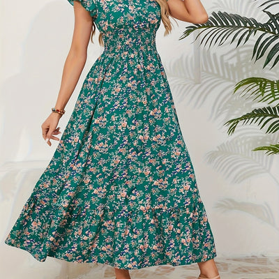 Elena | Vestido con Estampado Floral