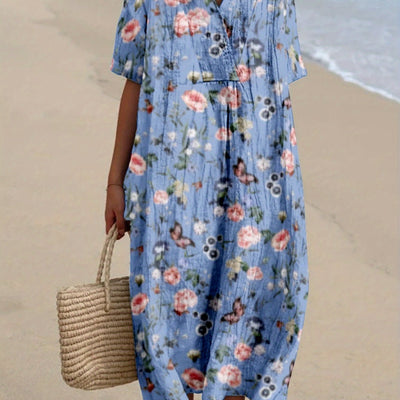 Dafne｜Vestido estampado