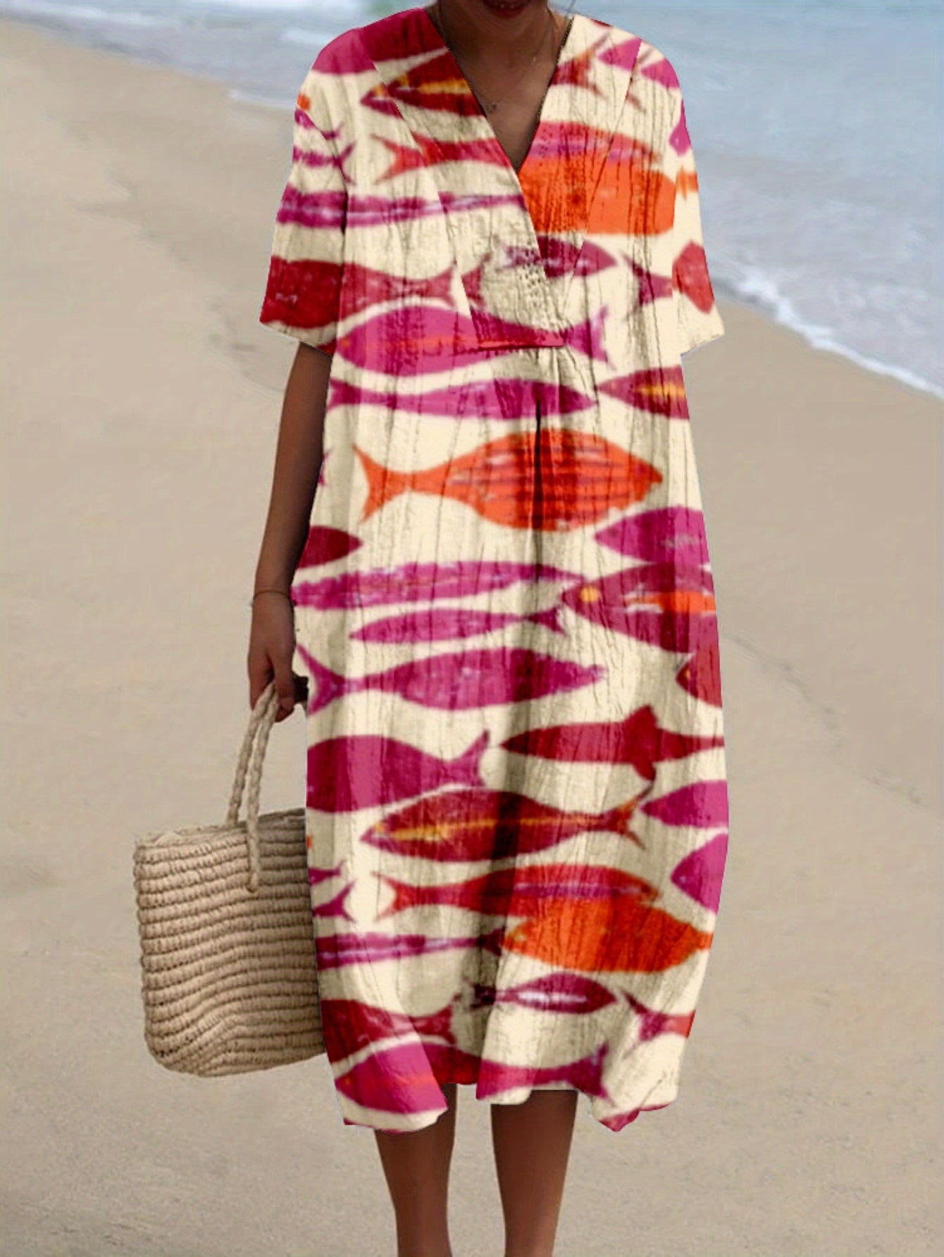 Kiara｜Vestido estampado