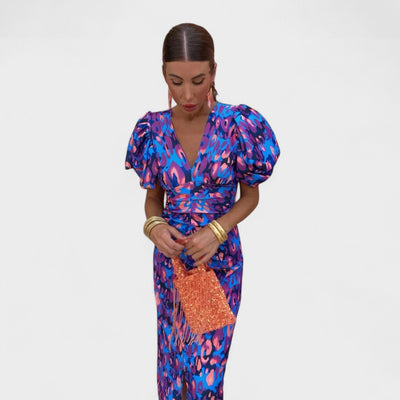 Lily | Vestido Fuego Tropical