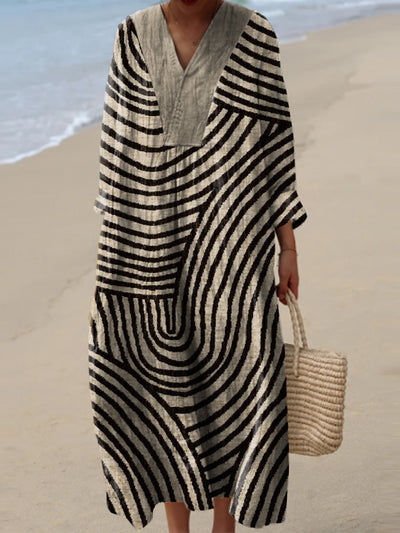 Celeste | Vestido estampado