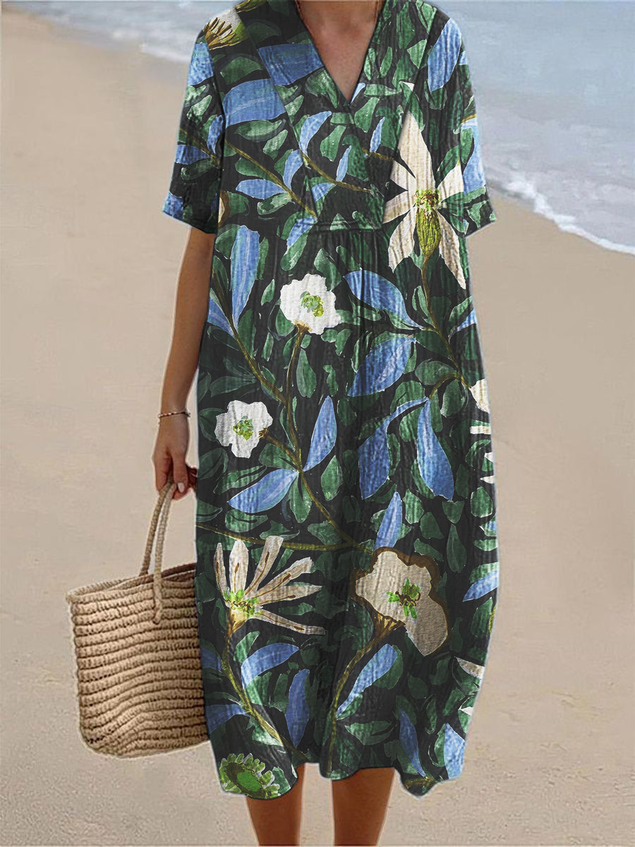 Mireia｜Vestido con estampado floral